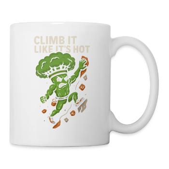 Climb it like it’s hot - Tasse - Weiß - Rechts