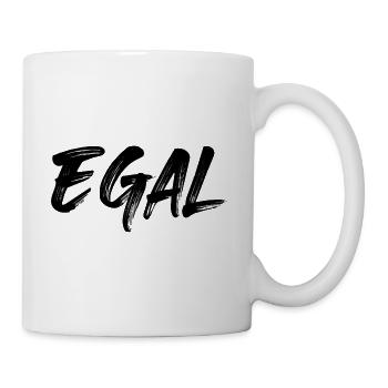 Egal - Tasse - Weiß - Rechts