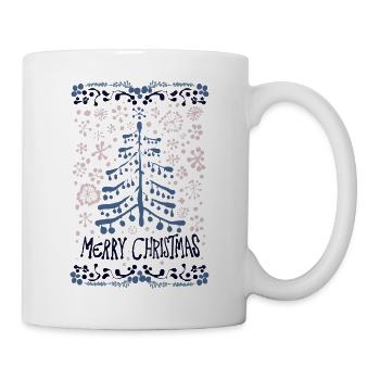 FROHE WEIHNACHTEN - Tasse - Weiß - Rechts