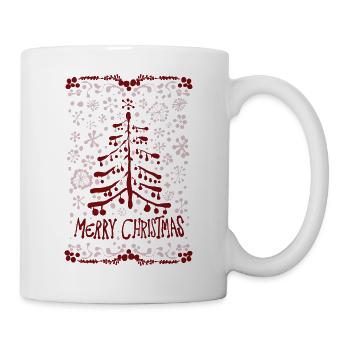 FROHE WEIHNACHTEN - Tasse - Weiß - Rechts