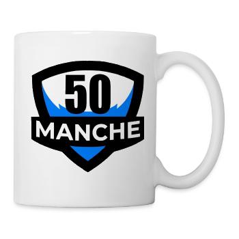 50-Sleeve - Tasse - Weiß - Rechts