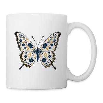 Botanical Butterfly - Tasse - Weiß - Rechts