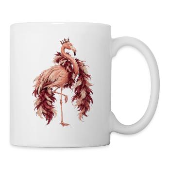 Burlesque Flamingo - Tasse - Weiß - Rechts