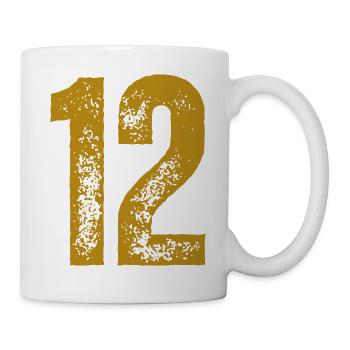 12 - Tasse - Weiß - Rechts