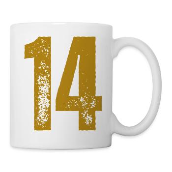 14 - Tasse - Weiß - Rechts
