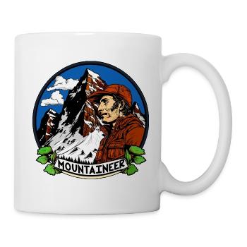 Bergsteiger Alpinisten Bergführer - Tasse - Weiß - Rechts