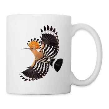 Wiedehopf - Tasse - Weiß - Rechts