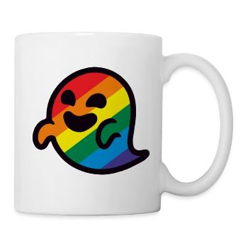 Stolz Regenbogengeist - Tasse - Weiß - Rechts