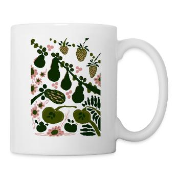 GRÜNES GEMÜSE - Tasse - Weiß - Rechts