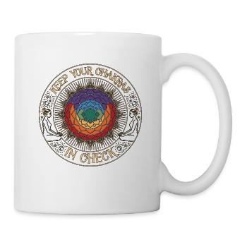 Yoga Instructor Keep Your Chakras Meditation Coach - Tasse - Weiß - Rechts