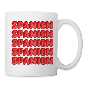 Kanaren als Tauchen - Tasse - Weiß - Rechts