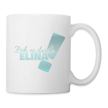 Geschenk für Elina - Tasse - Weiß - Rechts