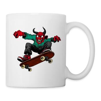 Teufel Freestyler - Tasse - Weiß - Rechts