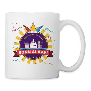 Bonn Alaaf Karneval Emblem Weiberfastnacht - Tasse - Weiß - Rechts