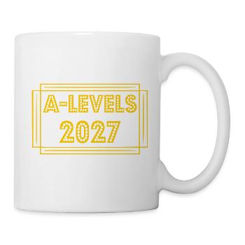 A-Levels 2027 UK - Tasse - Weiß - Rechts