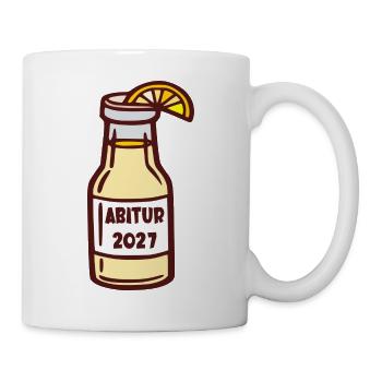 Abschlussparty Abitur 2027 - Tasse - Weiß - Rechts