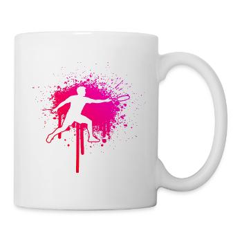 Ultimate Frisbee Geschenk für ein Ultimate-Spieler - Tasse - Weiß - Rechts