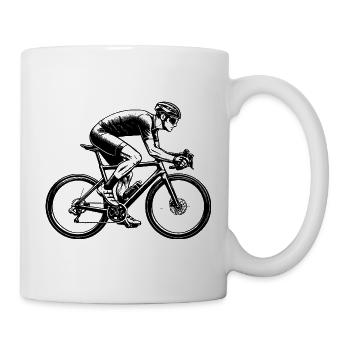 Geschenkidee für einen Roadbike mit Roadbike - Tasse - Weiß - Rechts