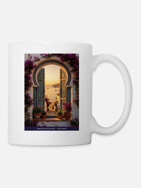 Seaview Arch Andalusia - Tasse - Weiß
