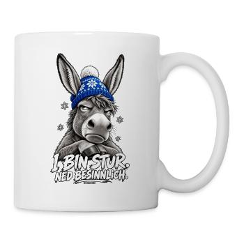 Grantige Weihnacht - Tasse - Weiß - Rechts
