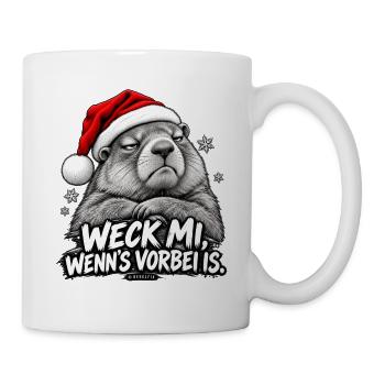 Grantige Weihnacht - Tasse - Weiß - Rechts