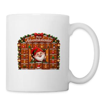 Mein Adventskalender Lebkuchenfreude - Tasse - Weiß - Rechts
