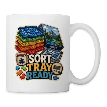 SORT TRAY READY - Tasse - Weiß - Rechts