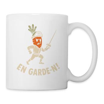 En garde-n - Tasse - Weiß - Rechts