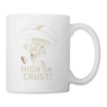 High on crust - Tasse - Weiß - Rechts