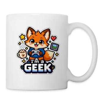 ICH BIN EIN NERD - Renard Coffee - Tasse - Weiß - Rechts
