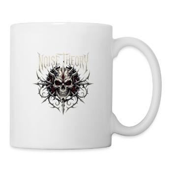 Lärmtheorie – Heavy Metal Skull - Tasse - Weiß - Rechts