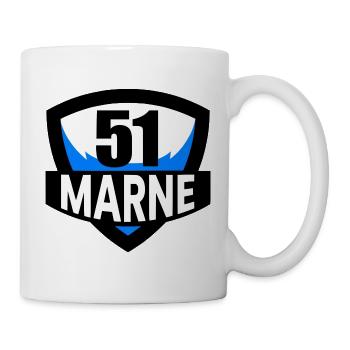 51 Marne - Tasse - Weiß - Rechts