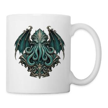 Eldritch Tentakelidol - Tasse - Weiß - Rechts