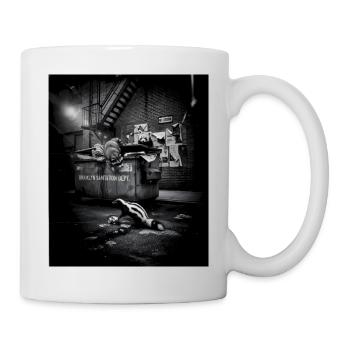 Night Trash Panda Crew Vintage Wildlife Club - Tasse - Weiß - Rechts