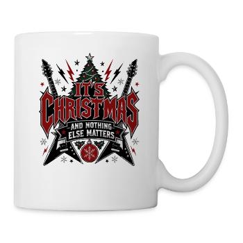 It's Christmas – Metal Christmas - Tasse - Weiß - Rechts