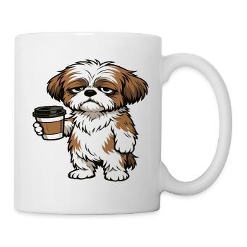 Shih tzu Shih tzus Shih tzu Besitzer Shih tzu fan - Tasse - Weiß - Rechts