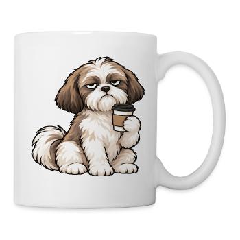 Shih tzu Shih tzus Shih tzu Besitzer Shih tzu fan - Tasse - Weiß - Rechts