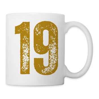 19 - Tasse - Weiß - Rechts