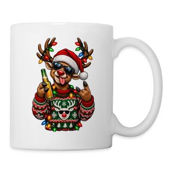 Ugly Christmas - Tasse - Weiß - Rechts