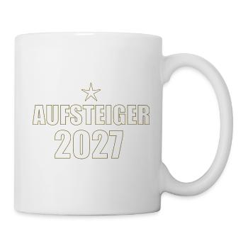 Aufsteiger 2027 - Tasse - Weiß - Rechts