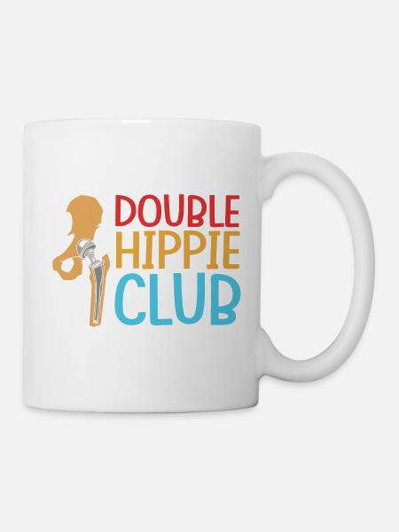 Hüften Hüfte Hüftgelenk - Tasse - Weiß