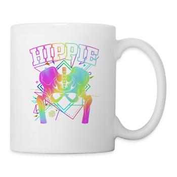 Hüften Hüfte Hüftgelenk - Tasse - Weiß - Rechts