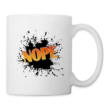 Nope Gradient - Tasse - Weiß - Rechts
