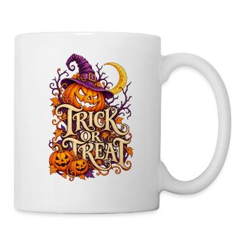 Halloween - Trick or Treat - Tasse - Weiß - Rechts