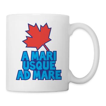 A Mari Usque Ad Mare Canada - Tasse - Weiß - Rechts