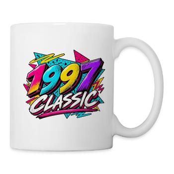1997 Classic Neon Retro - Tasse - Weiß - Rechts