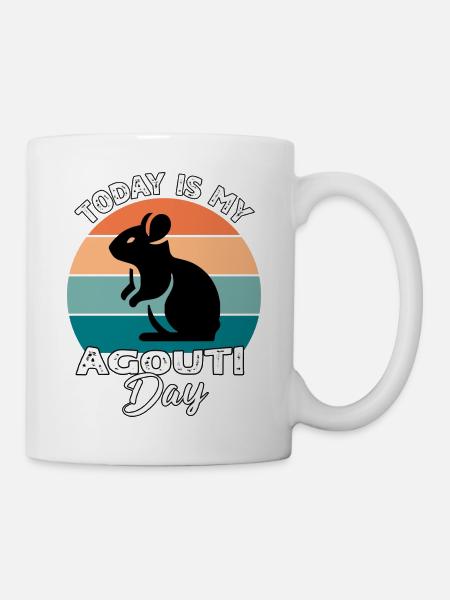 Aguti Agouti - Tasse - Weiß