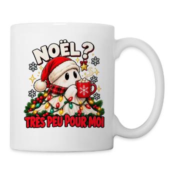 Weihnachten ist für mich kaum Schatz - Tasse - Weiß - Rechts