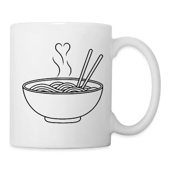 Ramen Love - Tasse - Weiß - Rechts