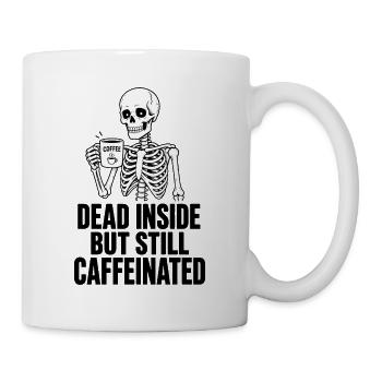 Caffee Skelett Noir - Tasse - Weiß - Rechts